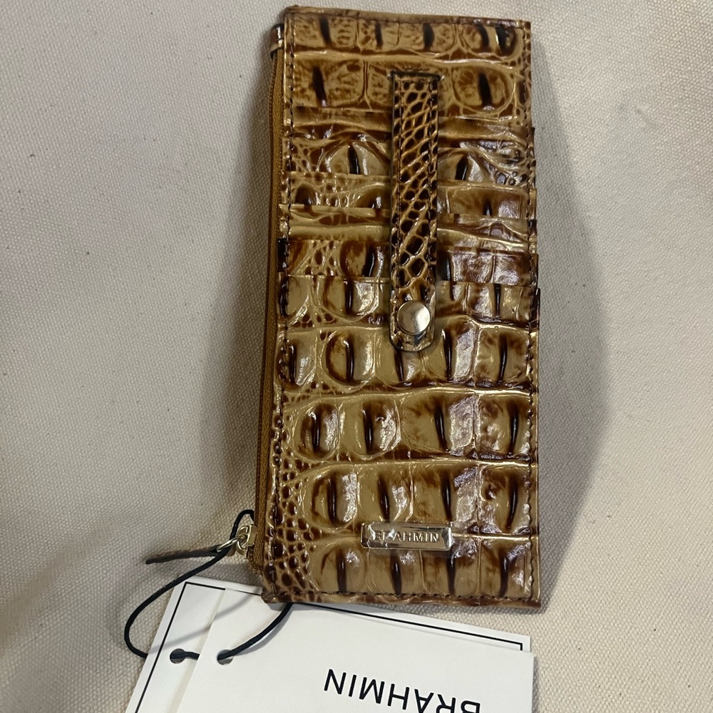 Brahmin toasted Melbourne wallet